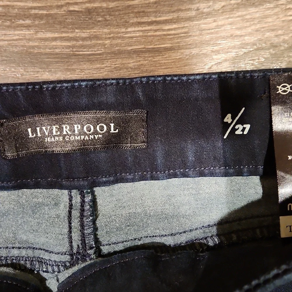 ❤️ NWOT! LIVERPOOL JEANS COMPANY DENIM SKINNY LEGGING PULL ON JEANS, 4 (27) - Picture 7 of 9